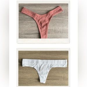 Aerie and Victorias Secret Thong